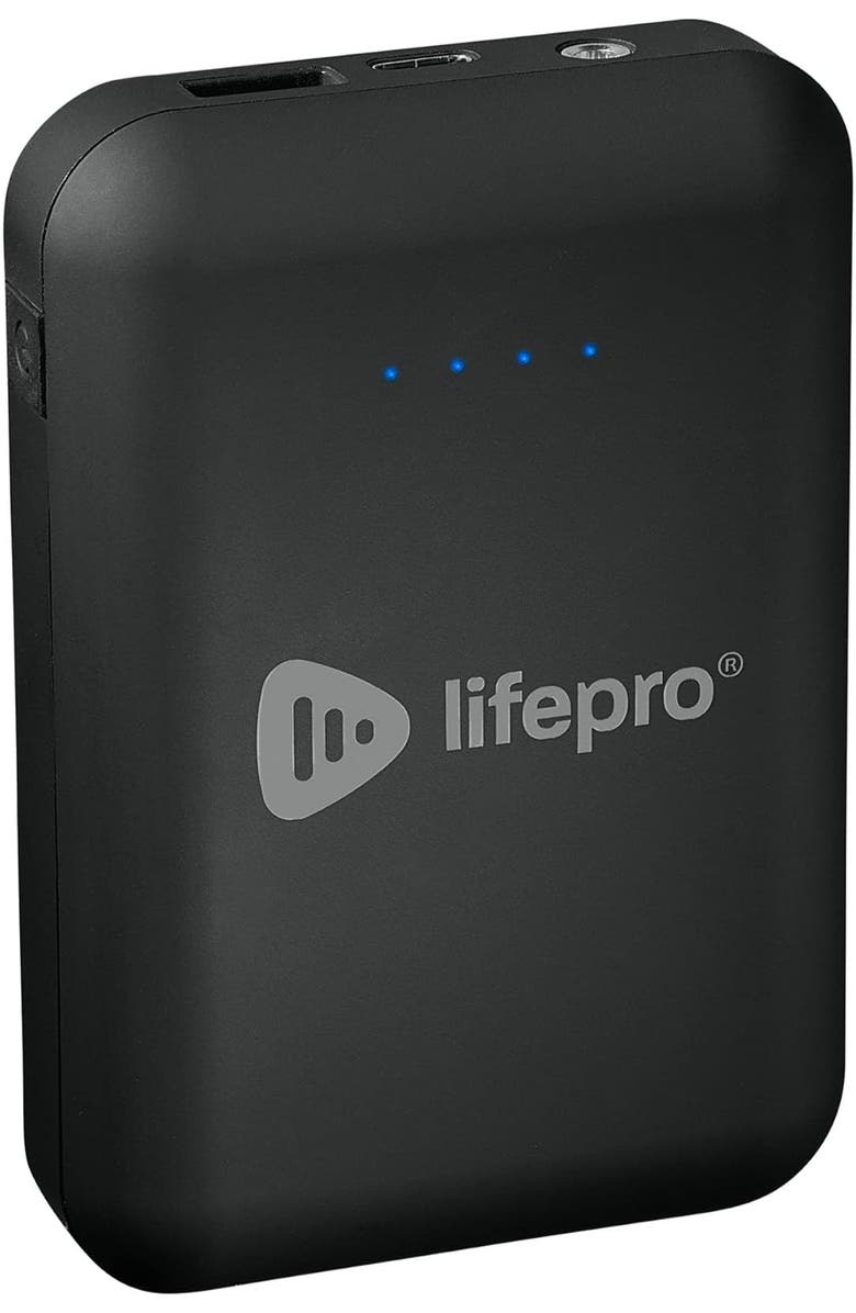 Lifepro 15000mAh Portable Power Bank for AllevaRed & BioRecover USB C & 12V DC Output, Main, color, Black