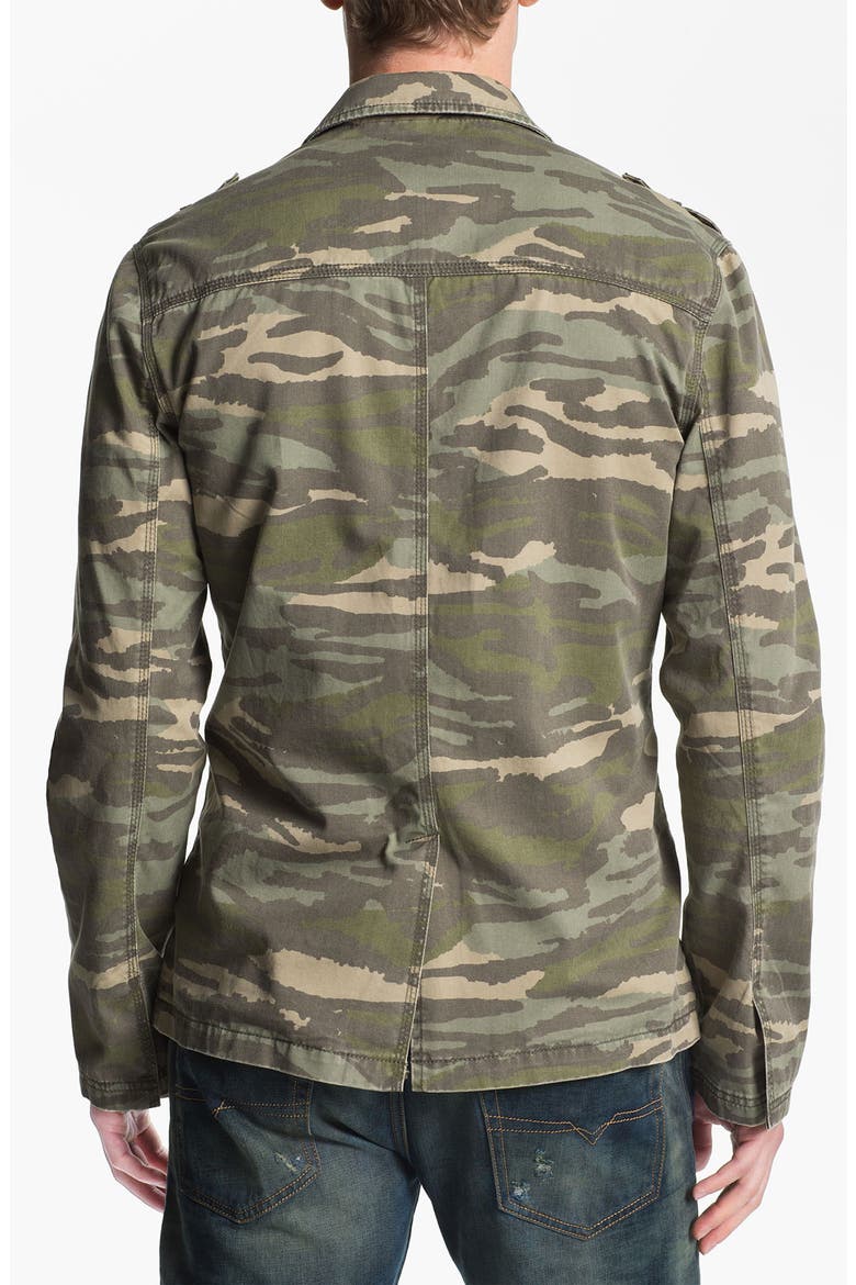 Camo Print Blazer, Alternate, color, TIGER CAMO