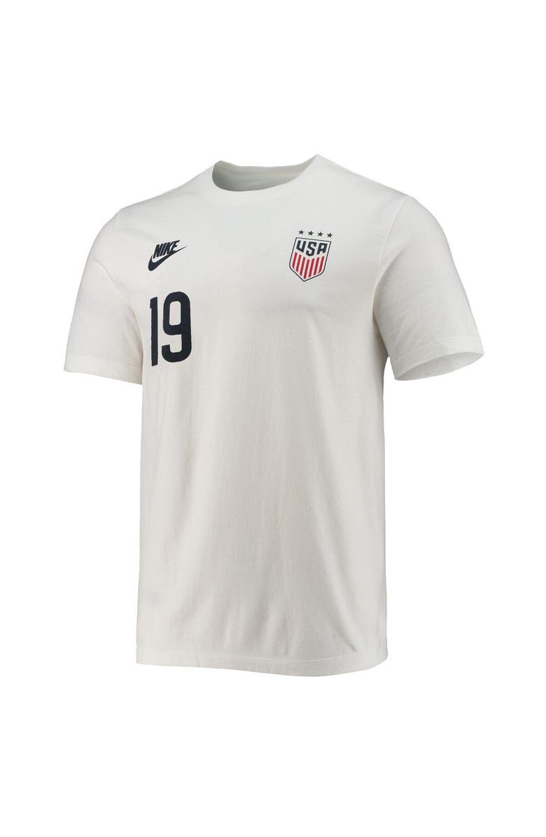 Nike Men's Nike Crystal Dunn White USWNT Club Name & Number T-Shirt, Alternate, color, 