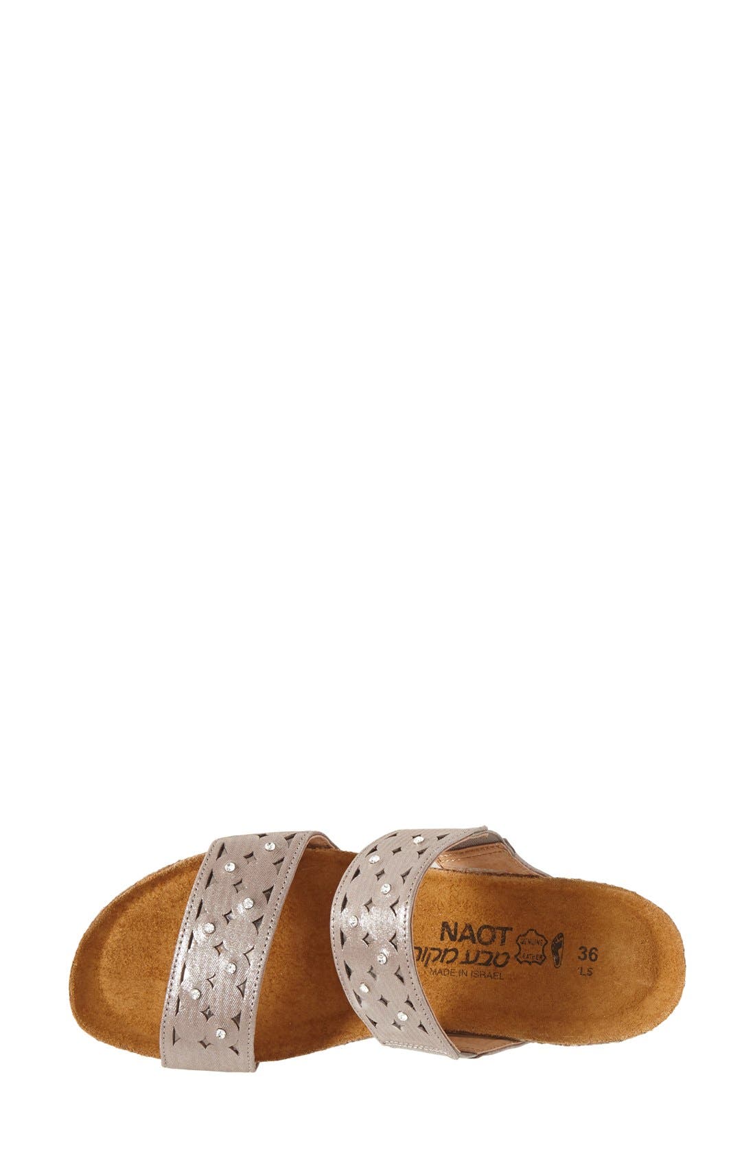 'Susan' Sandal, Alternate, color, SILVER