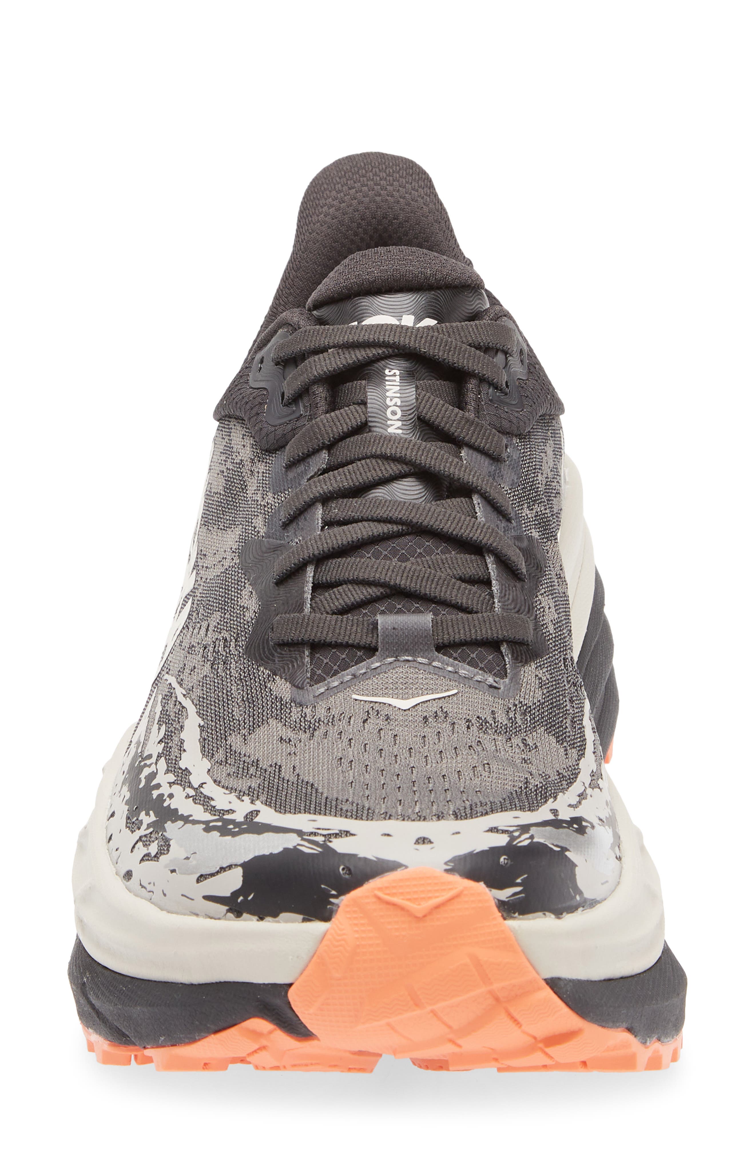 HOKA Stinson ATR 7 Running Shoe, Alternate, color, Black / Putty