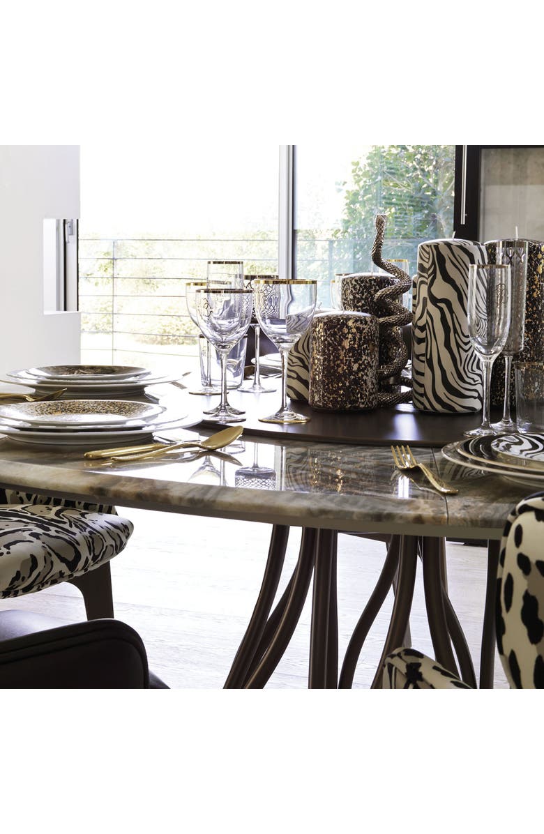 CAVALLI Home Luxury High Vase, Alternate, color, Zebrage