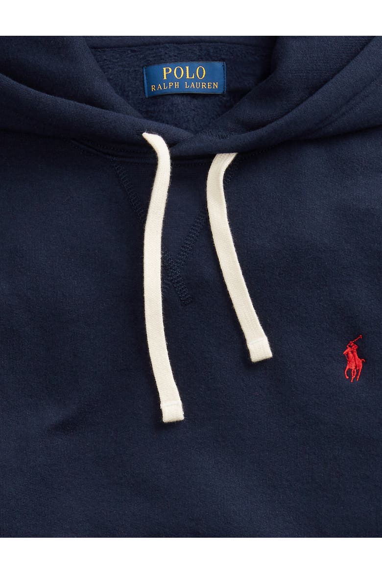Big & Tall Perfect Fleece Hoodie, Alternate, color, CRUISE NAVY