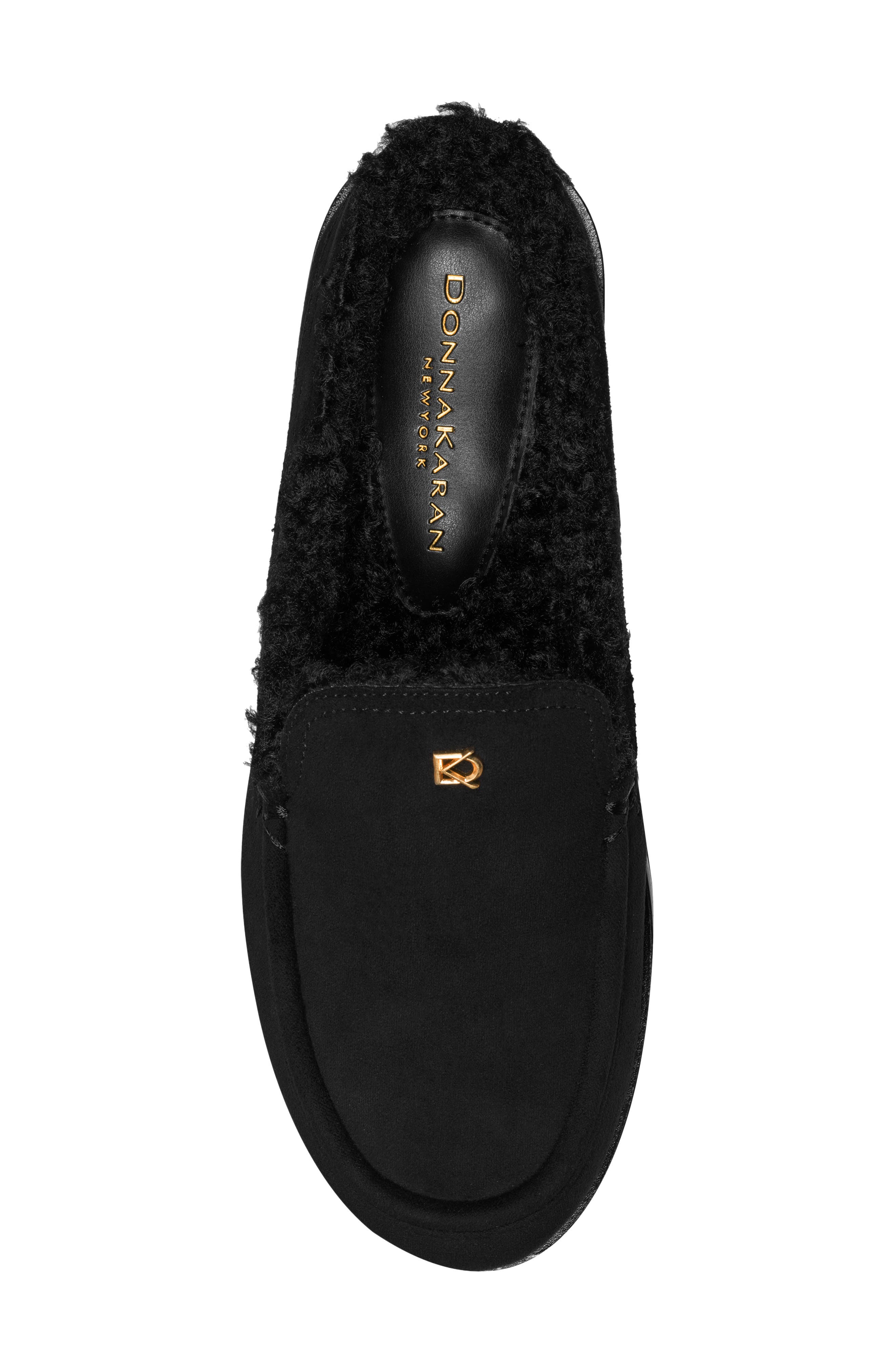Gianna Faux Shearling Mule, Alternate, color, BLACK