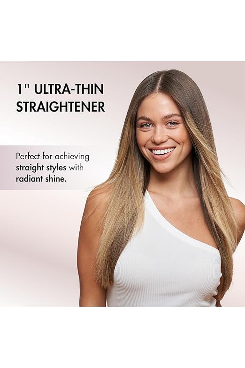 Nano Titanium Limited Edition 1" Ultra-Thin Flat Iron, Alternate, color, Pink