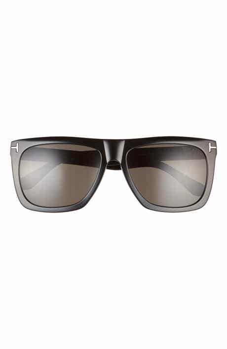 TOM FORD Morgan 57mm Flat Top Sunglasses