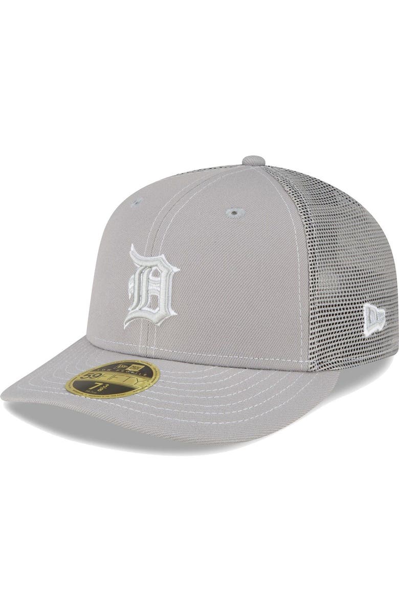 New Era Men's New Era Gray Detroit Tigers 2023 On-Field Batting Practice Low Profile 59FIFTY Fitted Hat, Main, color,