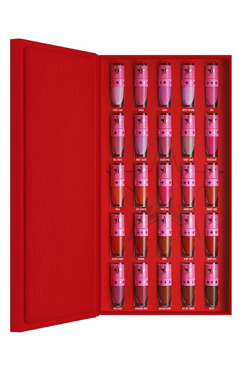 JEFFREE STAR COSMETICS Blood Sugar Liquid Lipstick Vault, Alternate, color, 