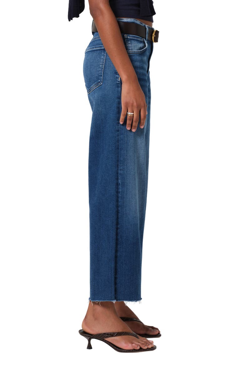 Lyra Crop Wide Leg Jeans, Alternate, color, AMBRY