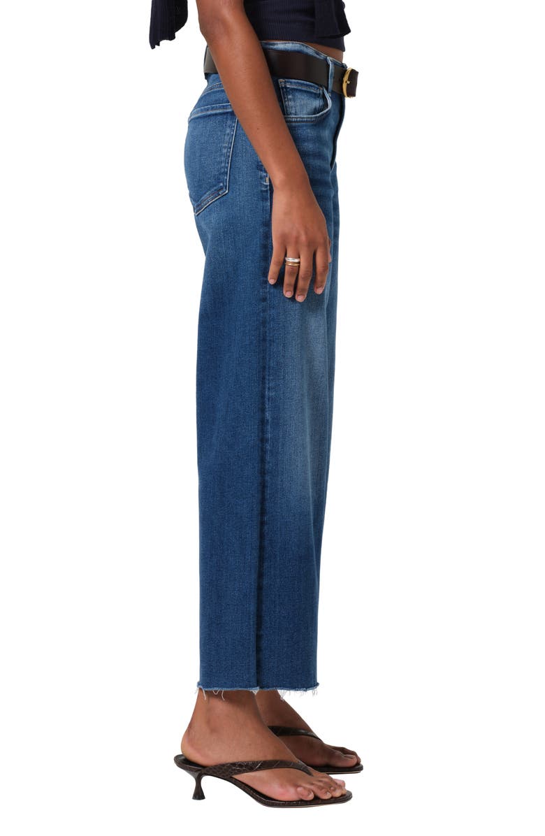 Citizens of Humanity Lyra Crop Wide Leg Jeans, Alternate, color, Ambry