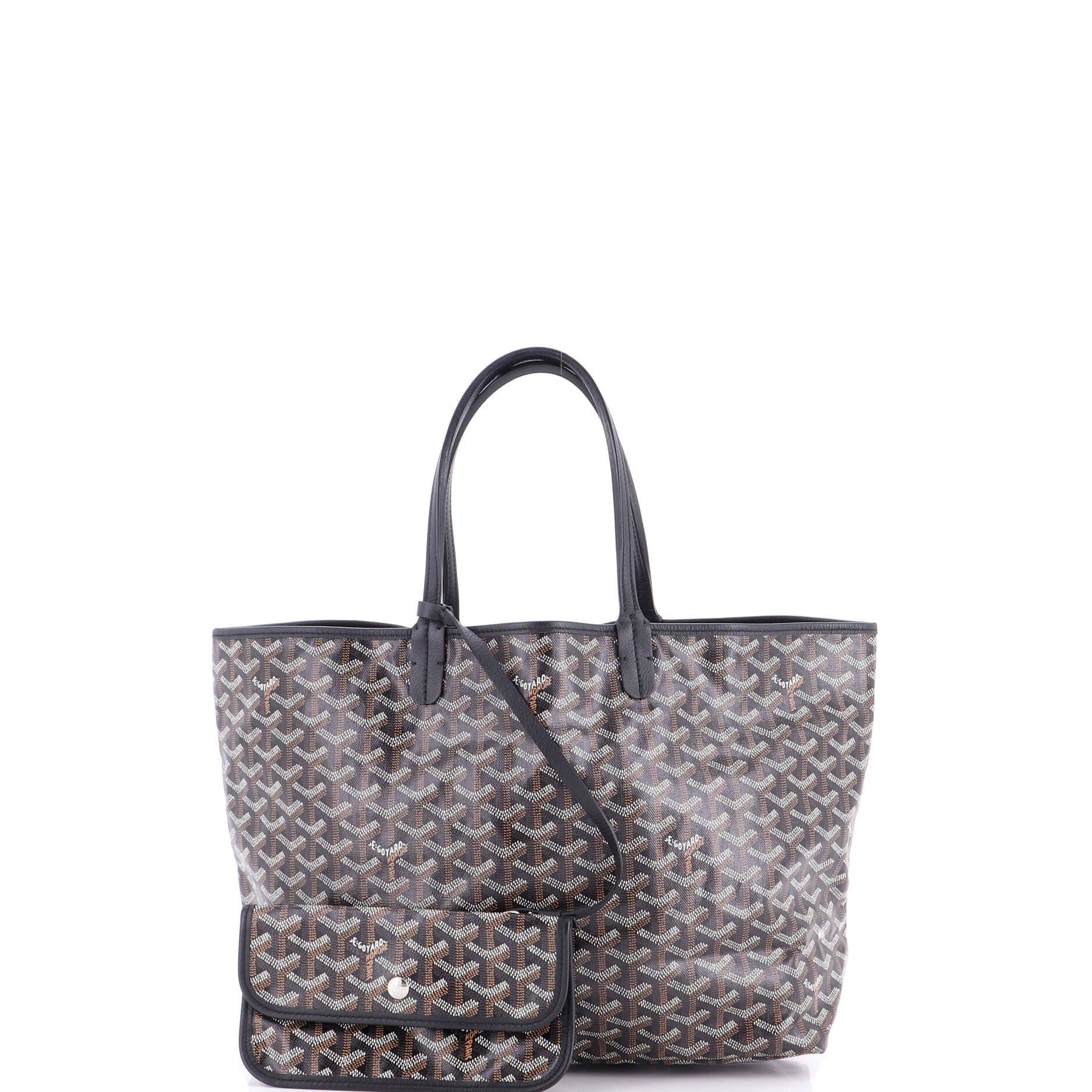 Pre-Owned Goyard Saint Louis Tote Coated Canvas PM, Alternate, color, 