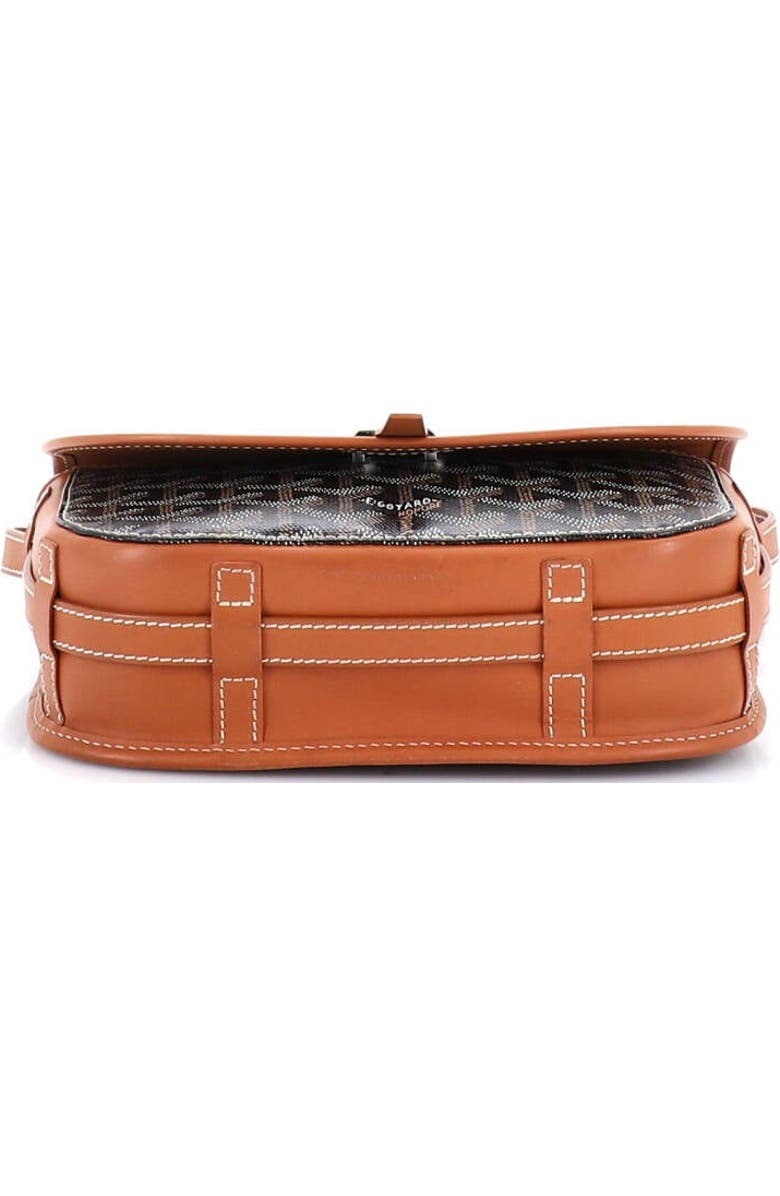 Pre-Owned Goyard Belvedere II Messenger Bag Coated Canvas PM, Alternate, color, Brown