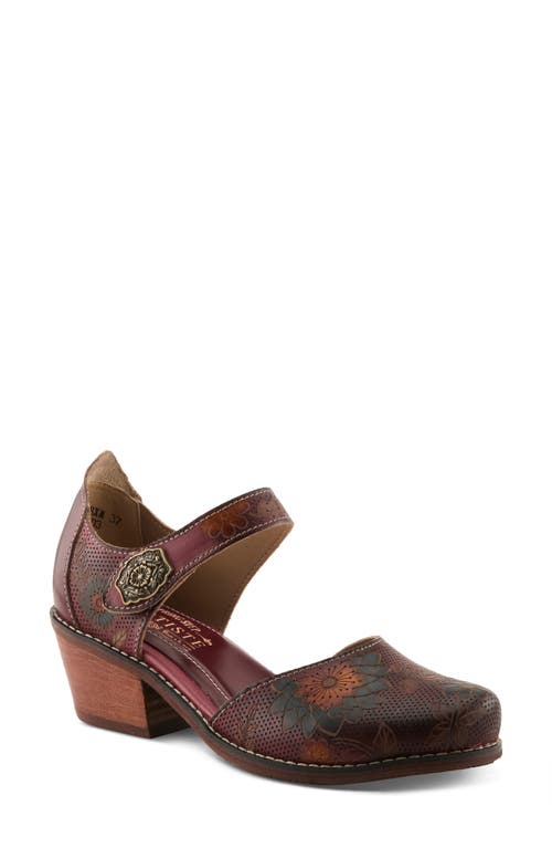 L'artiste By Spring Step Cabracho Mary Jane Pump In Multi