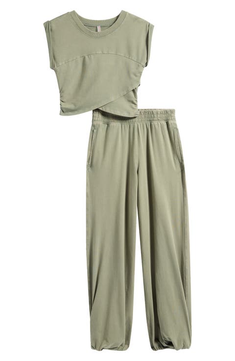 FP Movement Hot Shot Crossover T-Shirt & Joggers Set