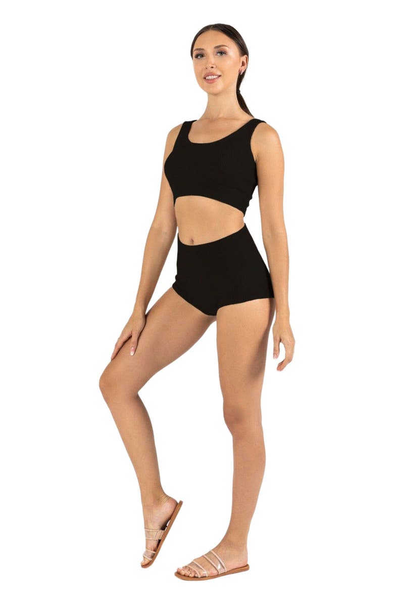 Gobi Cashmere Cashmere Underwear, Main, color, Black