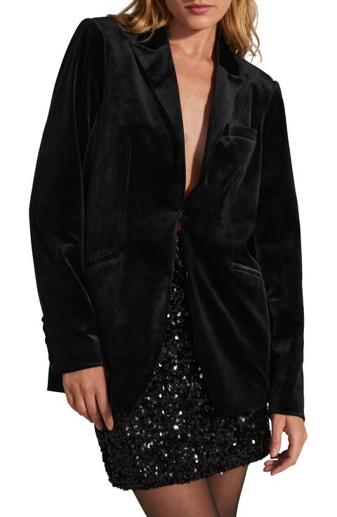 The Velvet Blazer