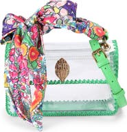 Kurt Geiger London Mini Kensington Vinyl Clear Crossbody Bag