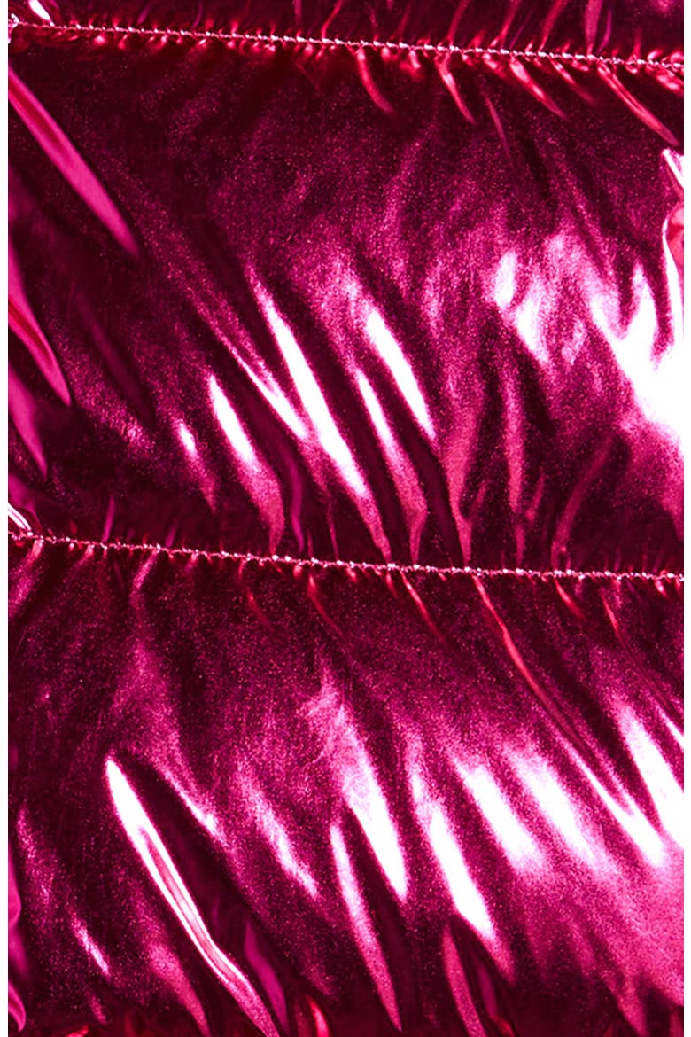 Kids' Meuse Laminated Nylon Down Jacket, Alternate, color, FUCHSIA