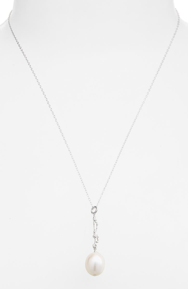 Alighieri The Lustre of the Moon Freshwater Pearl Pendant Necklace, Alternate, color,