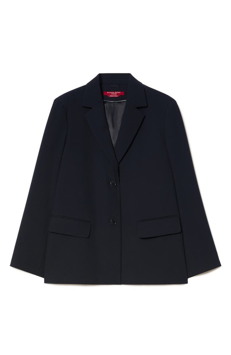 Marina Rinaldi Vento Side Slit Jacket, Alternate, color, Midnight Blue
