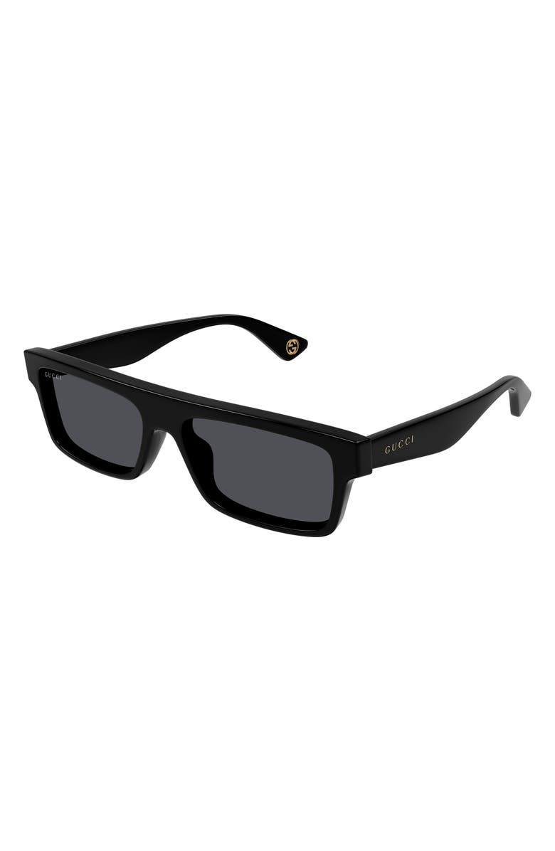 Gucci Rectangular Sunglasses, Alternate, color,