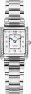 Jacques du Manoir Jacques Du Manoir Emily II - 22mm, White Dial, Stainless Steel, Rectangular Ladies Watch