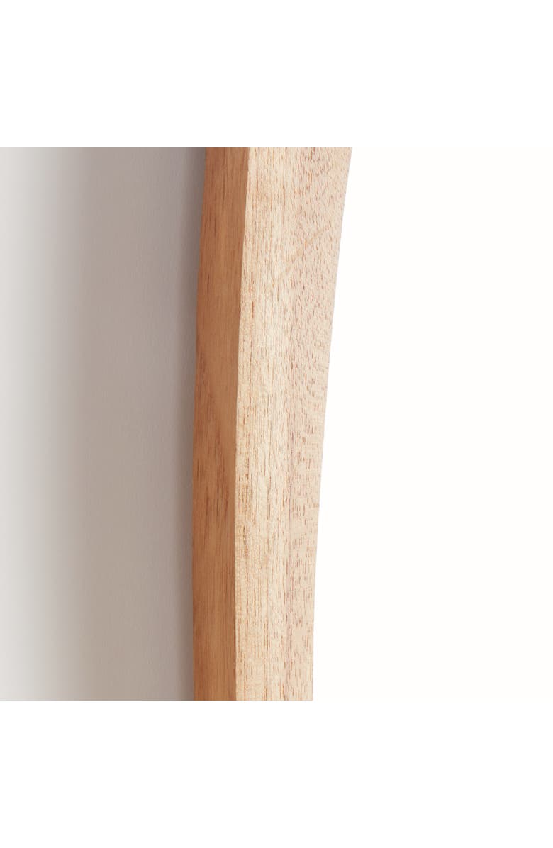 Napa Home & Garden Flynn Mirror Small - Natural Teak Wood Frame, Alternate, color, Brown