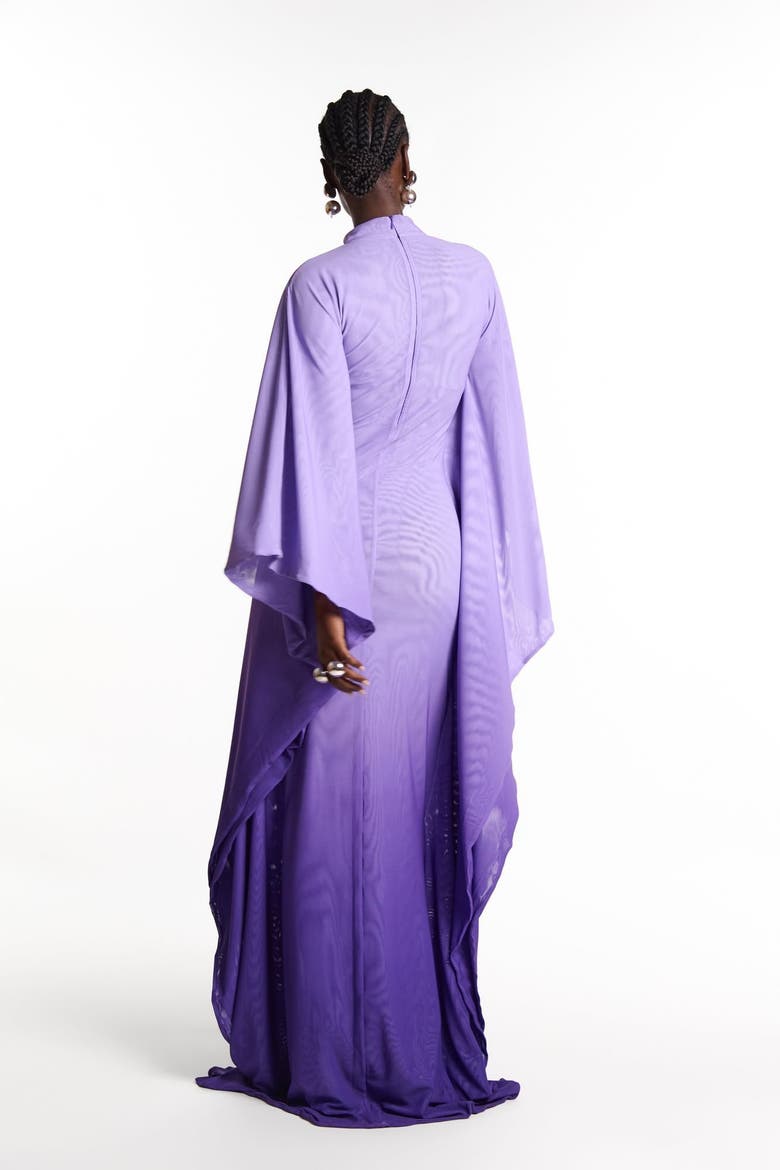 Viola Kaftan Maxi Dress, Alternate, color, Purple