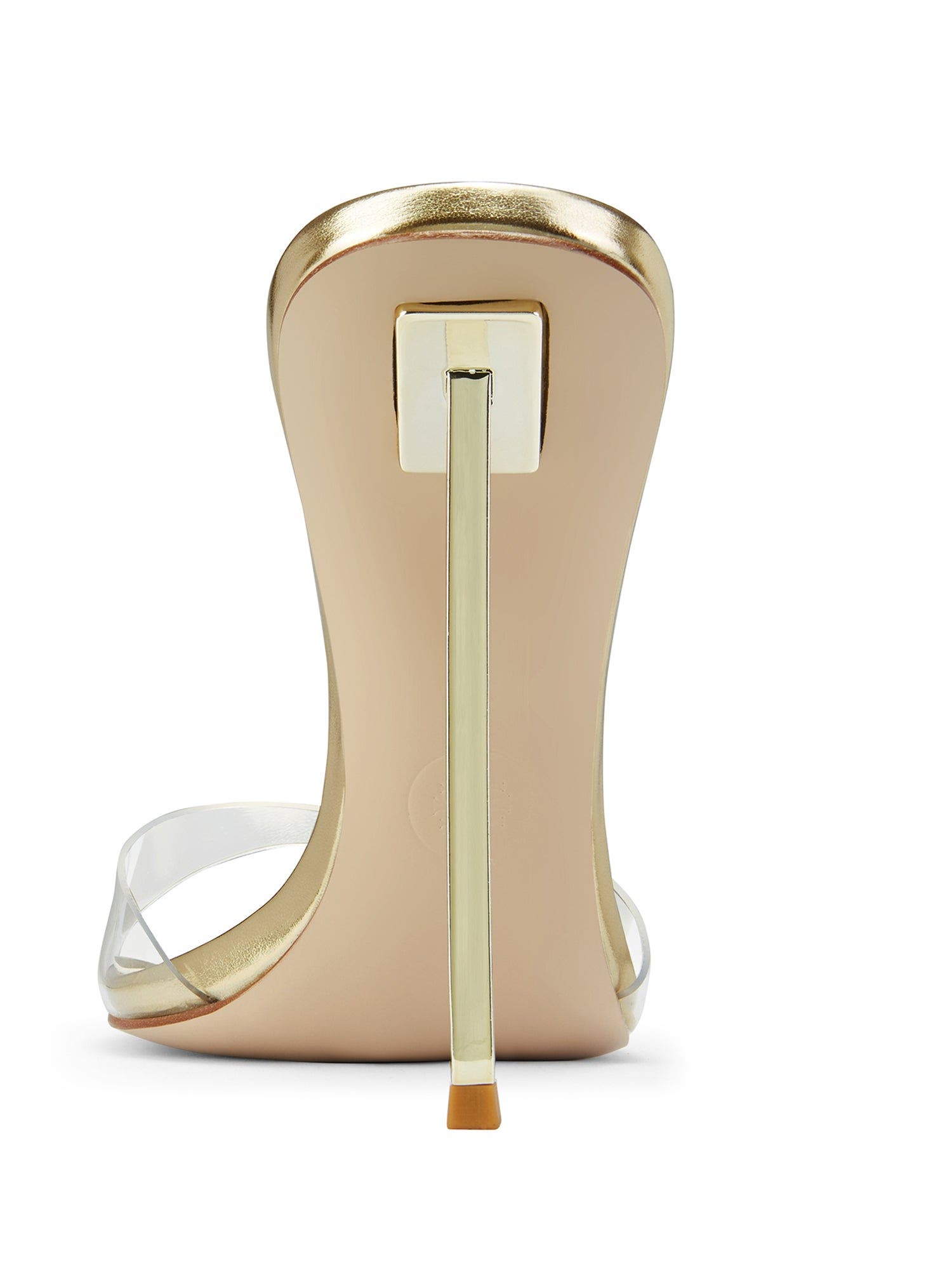 FEMME Whiskey PVC Mule, Alternate, color, Gold