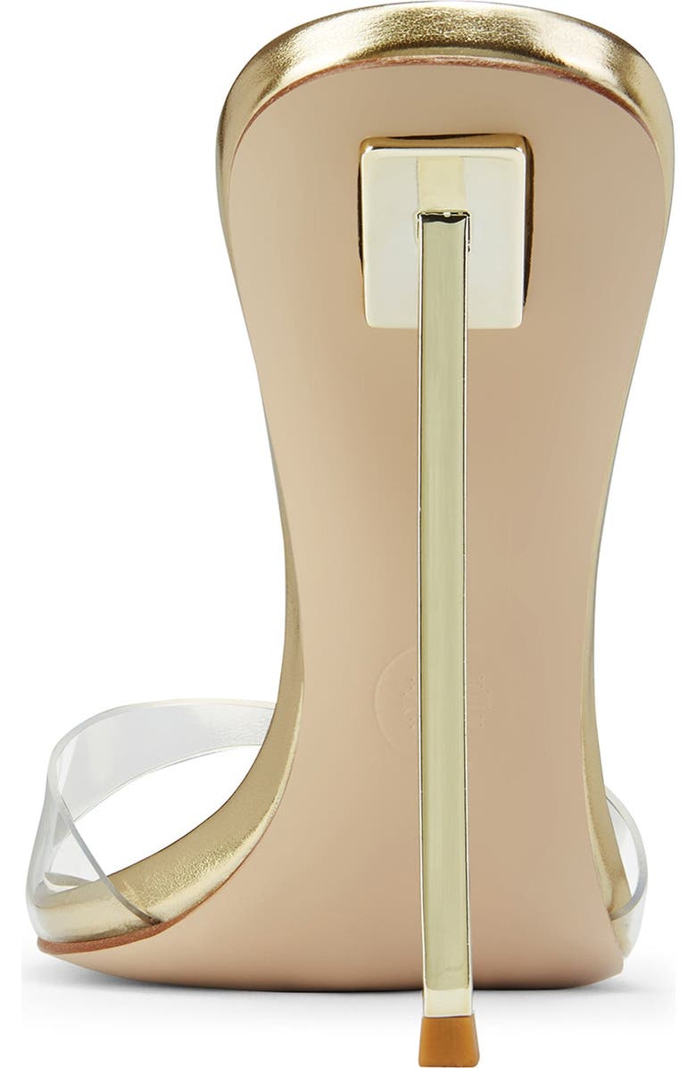 FEMME Whiskey PVC Mule, Alternate, color, Gold