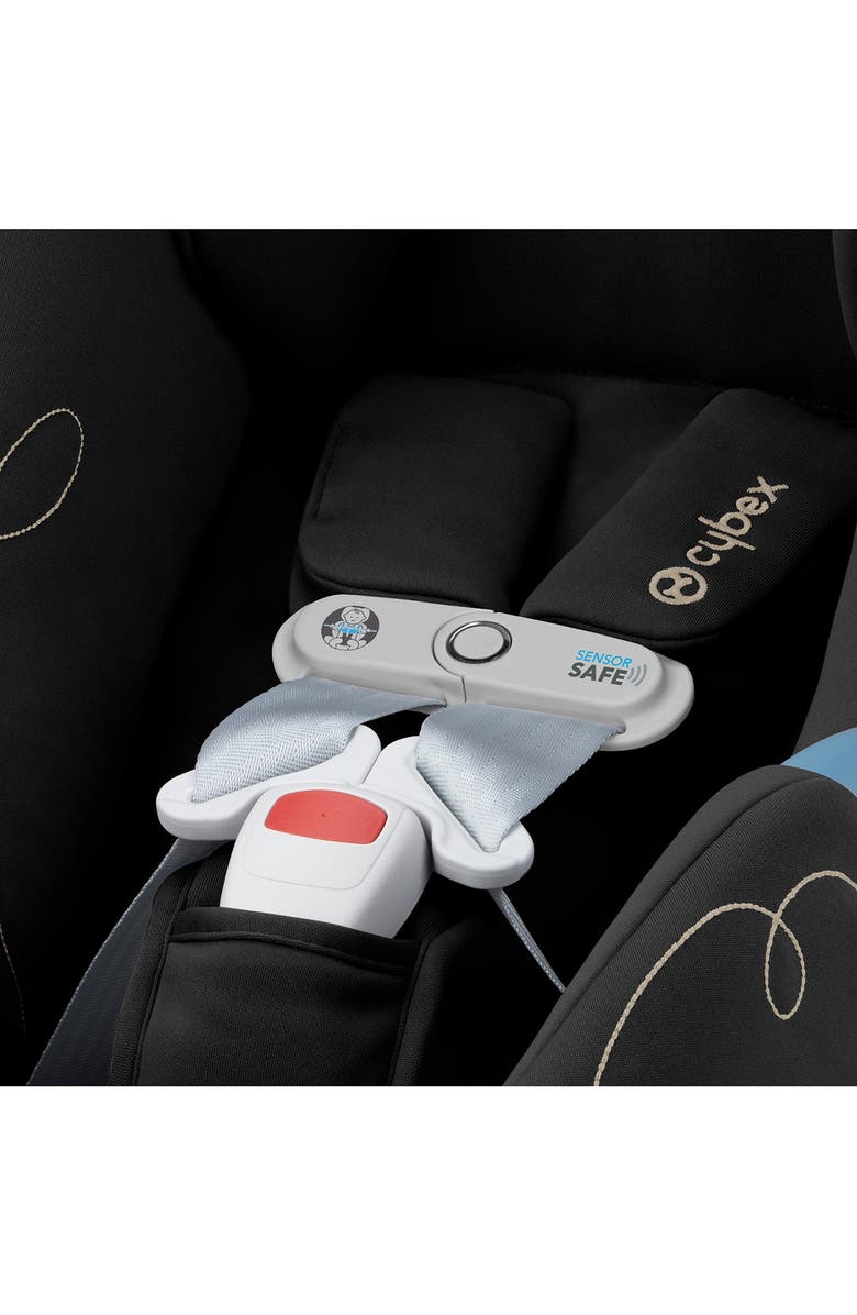 CYBEX Aton G Swivel Car Seat, Alternate, color, Moon Black