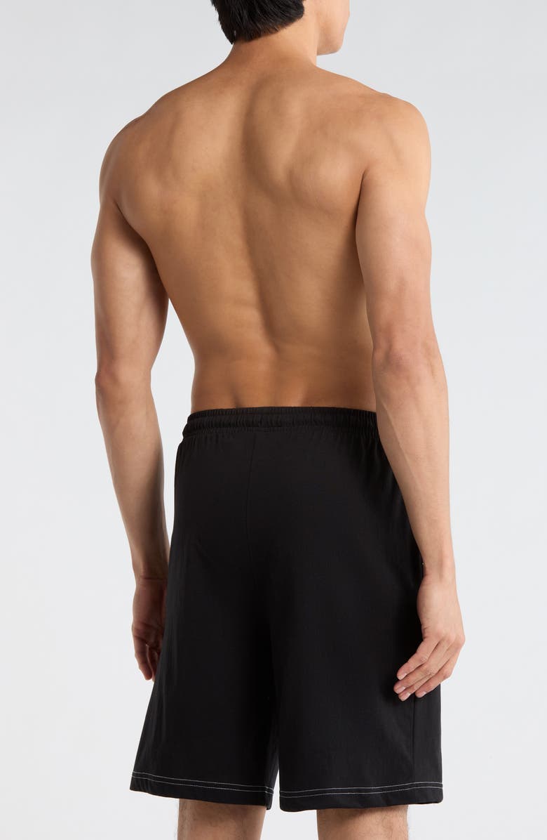 Majestic International Cotton Jersey Pajama Shorts, Alternate, color, 