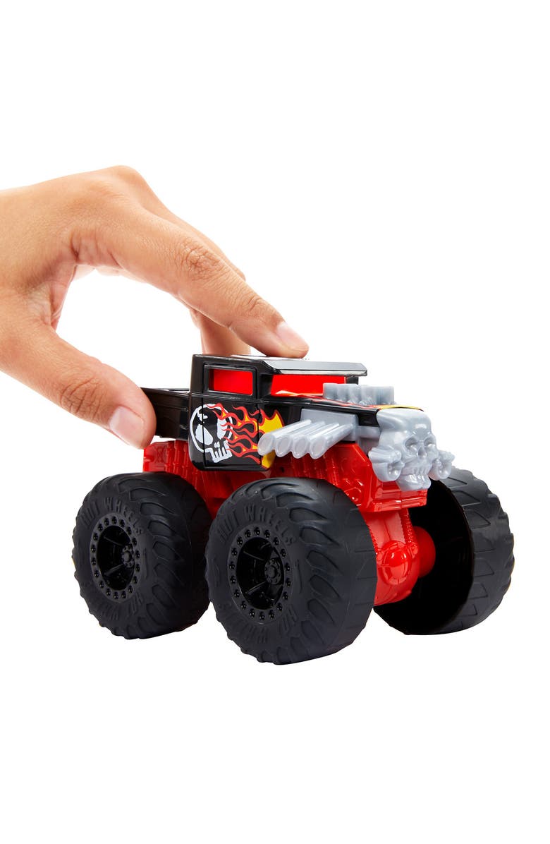 Mattel Hot Wheels<sup>®</sup> Monster Trucks Roarin' Wreckers Bone Shaker Truck, Alternate, color,