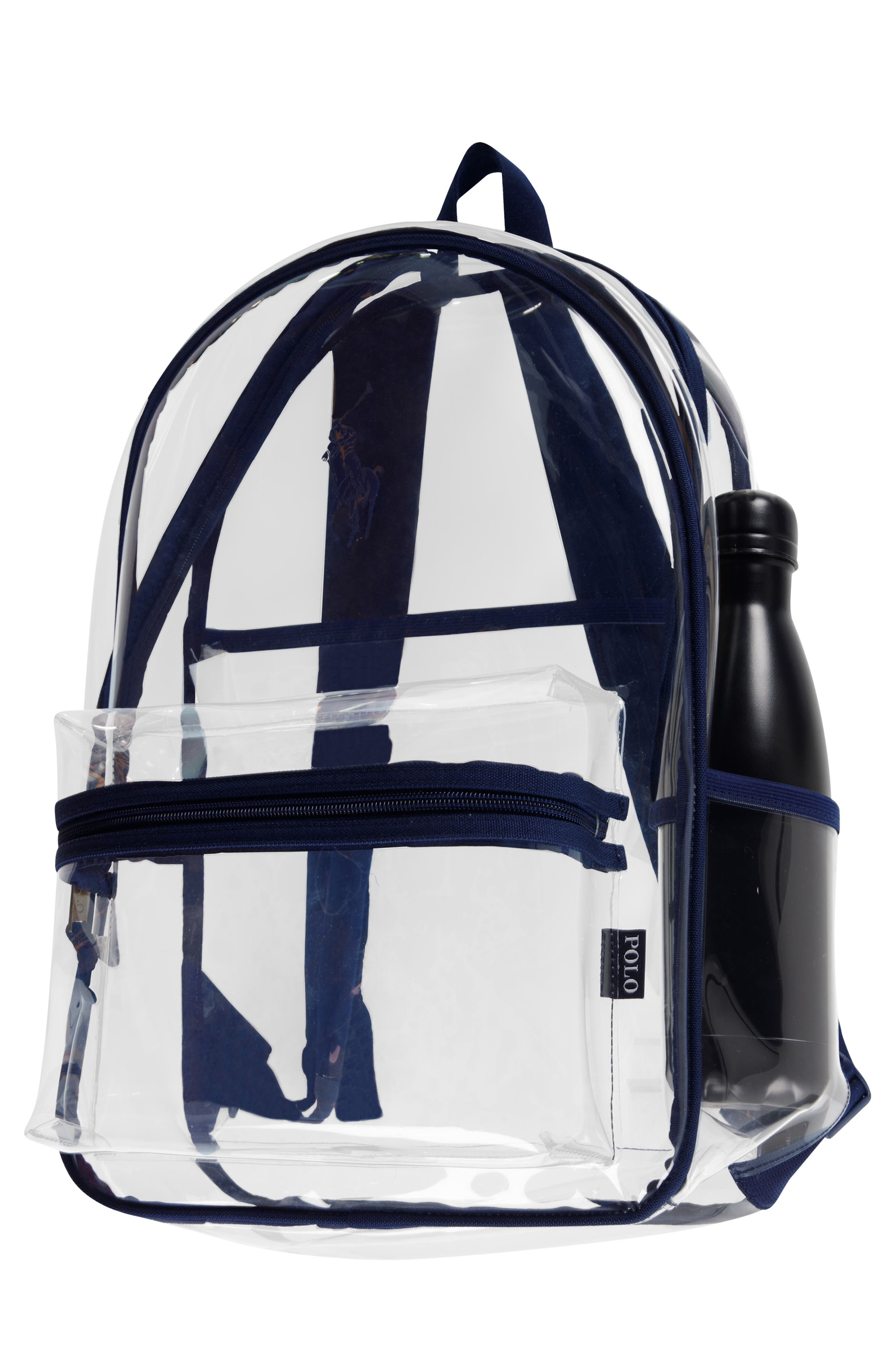 Ralph Lauren Kids' Transparent Backpack, Alternate, color, 