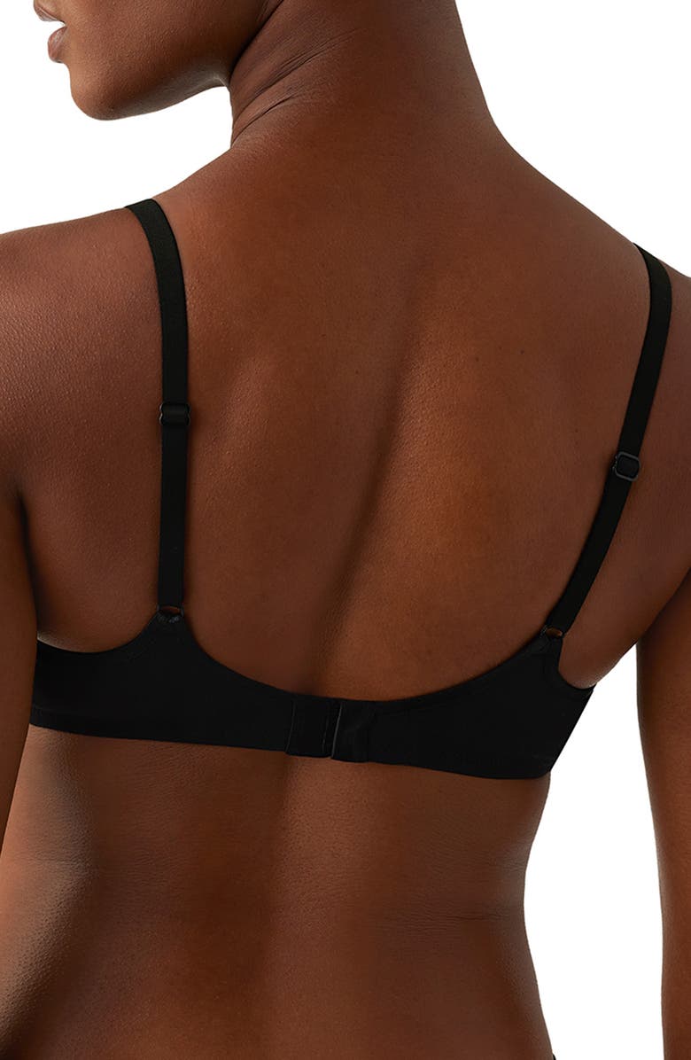 b.tempt'd by Wacoal Cotton to a Tee Underwire Unlined Bra, Alternate, color, 