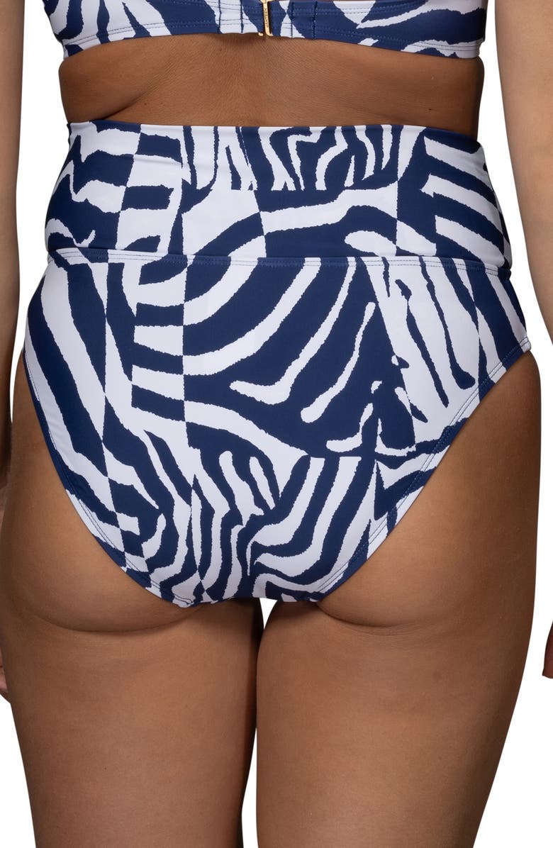 JANTZEN Barbara Convertible Bikini Bottoms, Alternate, color, Pantheon Blue