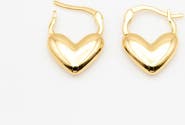 Ivy & Pearl Co. The Amori Heart Hoops