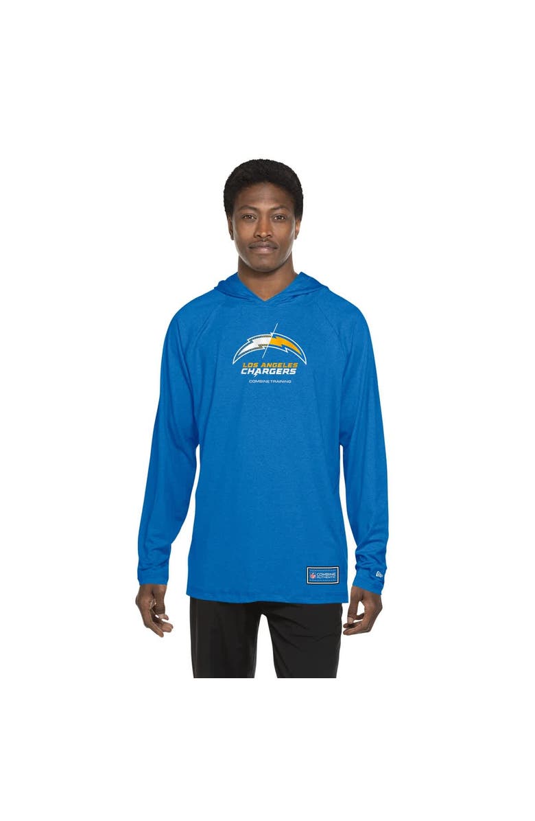 New Era Men's New Era Blue Los Angeles Chargers Functional Fandom Hoodie, Alternate, color, Blue