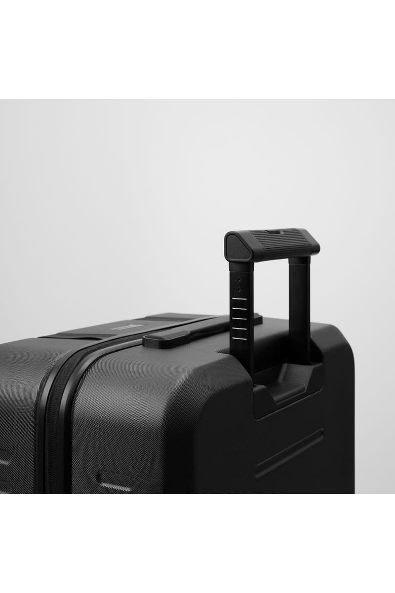 Ramverk Compact Hard-Shell 31 Inch Checked Luggage Spinner With Zipper, Alternate, color, Black Out