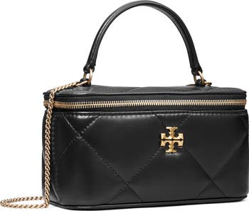 Kira Quilted Leather Vanity Case
