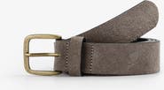 Scalpers Skull Suede Belt