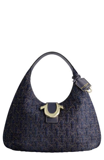 Uspa Accessories Large Quilted Horseshoe Tote Bag