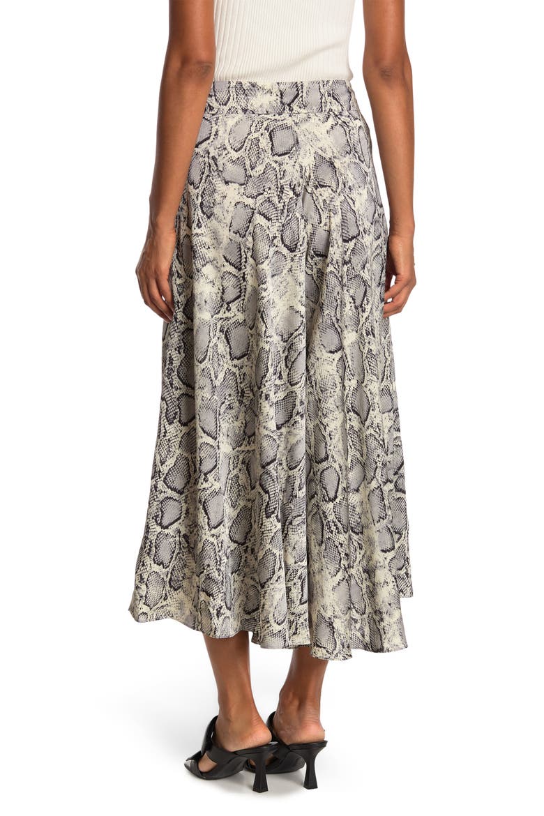 Snake Skin Print Wide Leg Pants, Alternate, color, GREY SNAKE