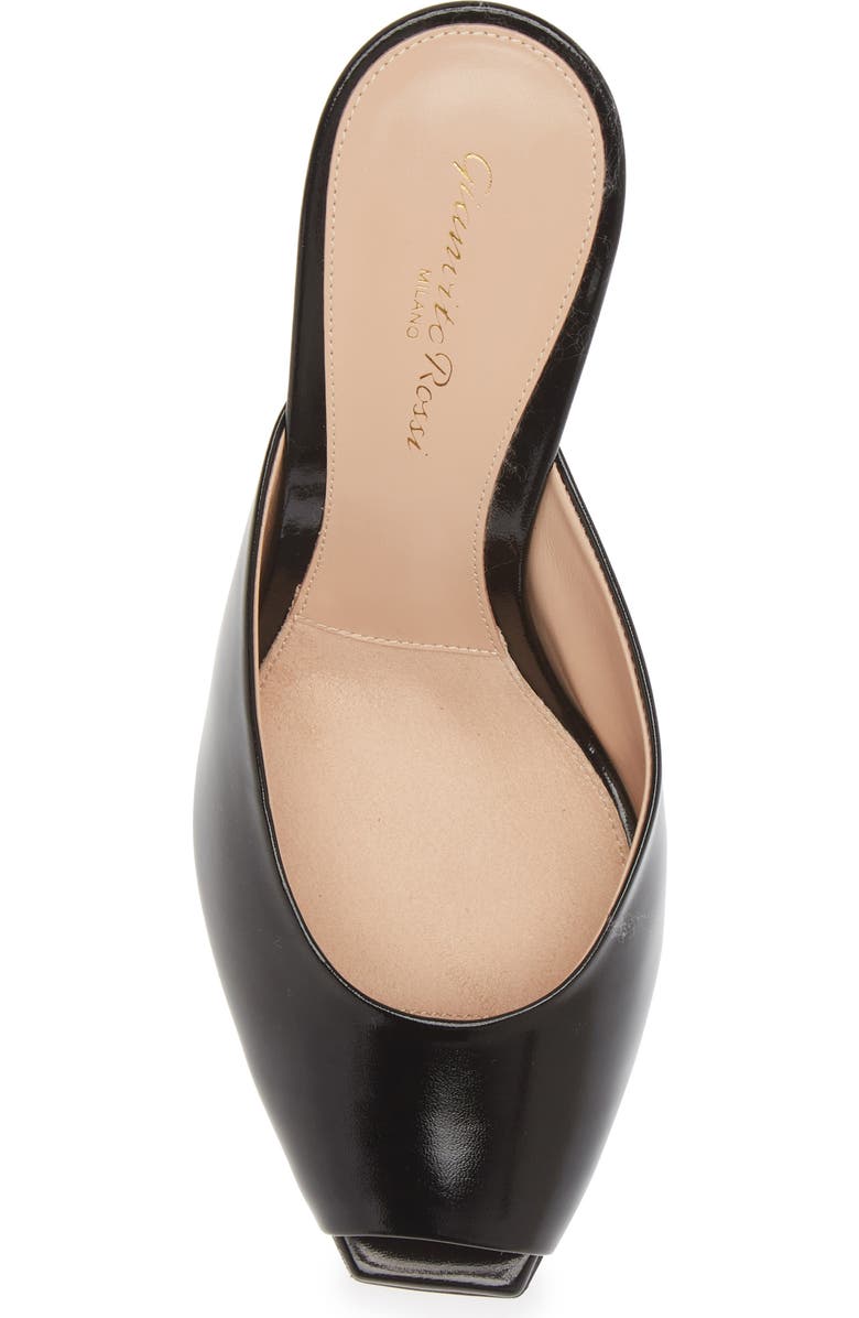 Gianvito Rossi Peep Toe Slide Sandal, Alternate, color,