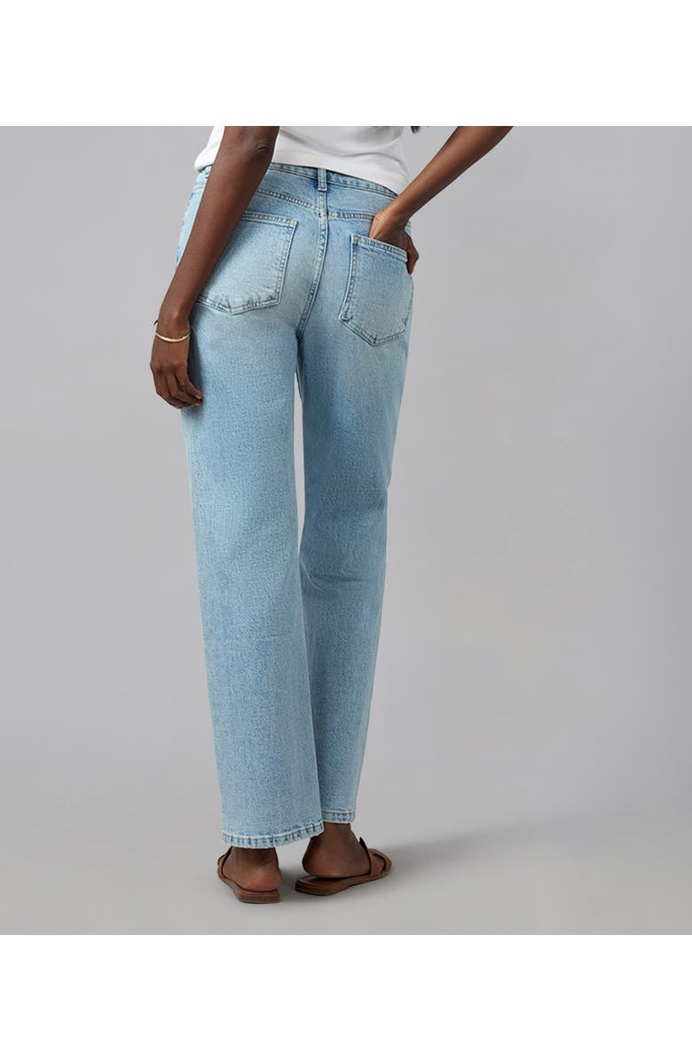 Lola Denim Denver High Rise Straight Jeans, Alternate, color, Whimsy Blue