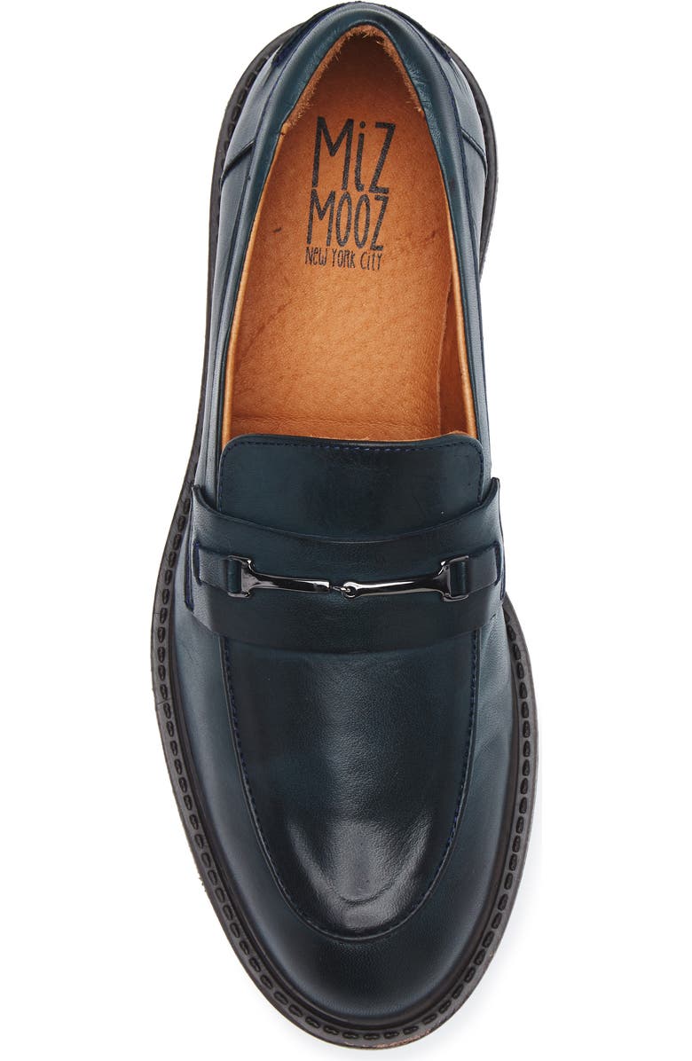 Miz Mooz Monnie Bit Loafer, Alternate, color, Ocean