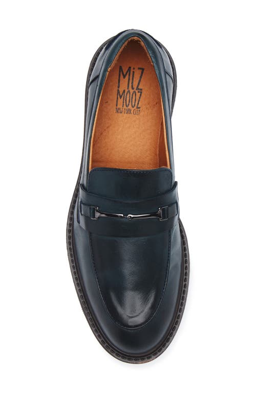 Miz Mooz Monnie Bit Loafer In Blue