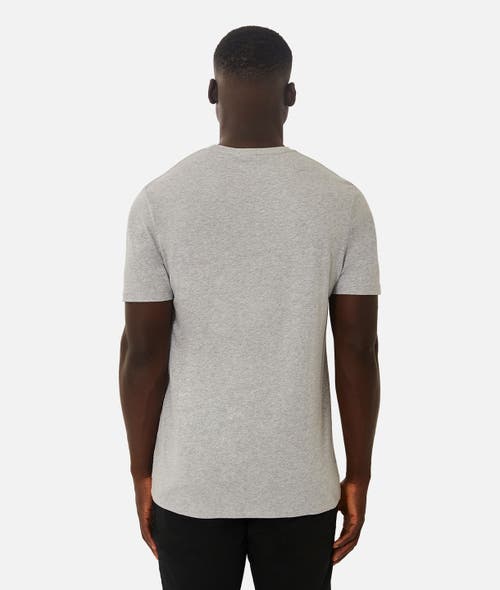 Industrie Australia The New Basic Crew Tee In Light Grey Marle