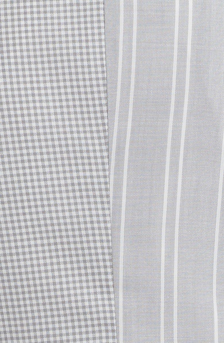 Thom Browne Mixed Print Wool Hopsack Classic Blazer, Alternate, color, 