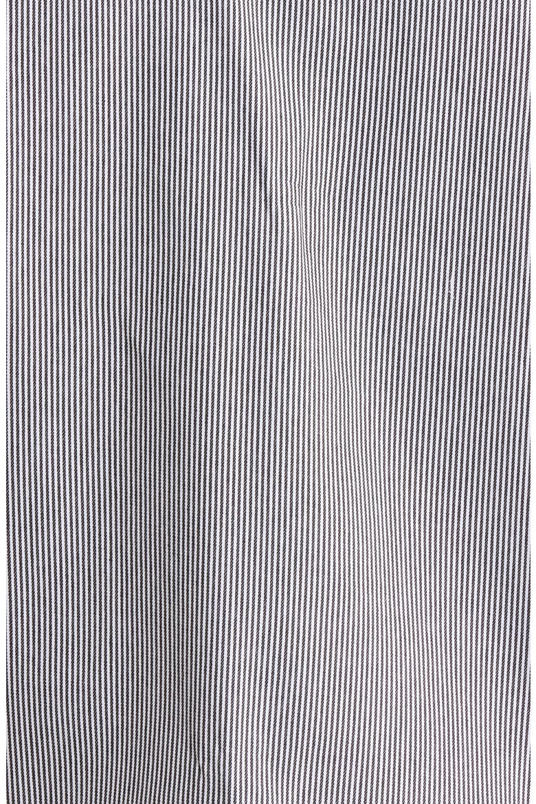 Utility Stripe Oversize Button-Up Shirt, Alternate, color, HICKORY